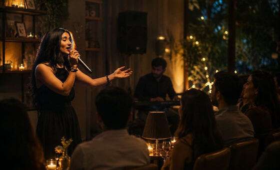 Live Singer at an EkoStay villa