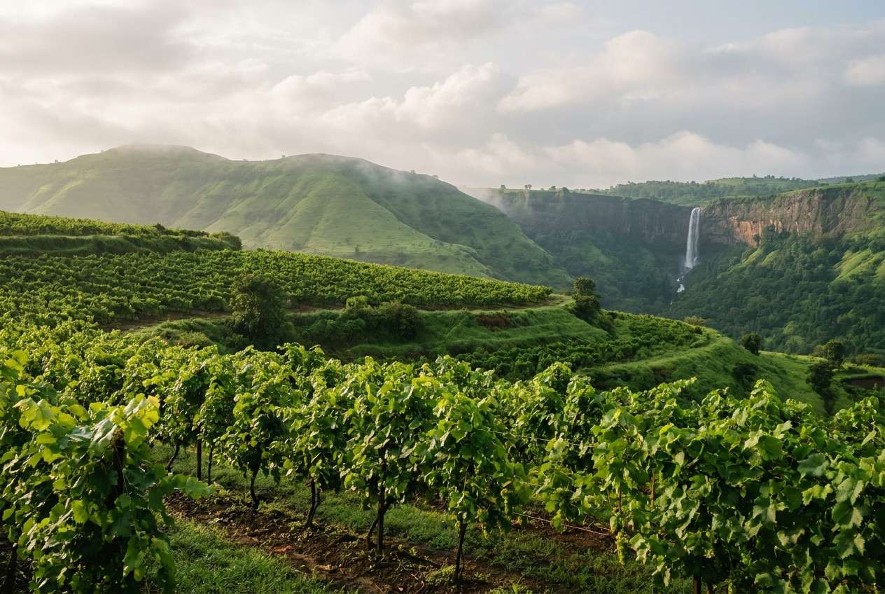 Nashik After the Rains: Vineyards, Waterfalls and Green Hills